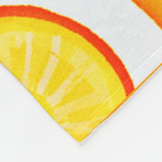 Vibranly Fruity Kaleidoscope Pattern Fleecedecke (Ecke)