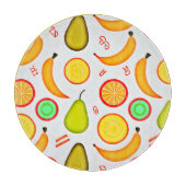 Vibranly Fruity Kaleidoscope Pattern Schneidebrett (Vorderseite)