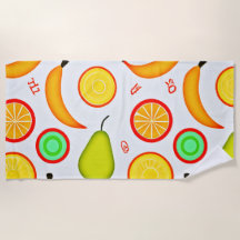 Vibranly Fruity Kaleidoscope Pattern