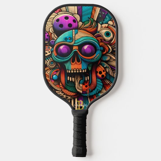 Vibranly Funny Pickleball Paddle (Rückseite)