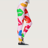 Vibranly Kissed by Colors Pattern Leggings (Rechts)