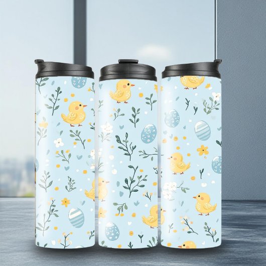 Vibranly Oaster Pattern Tumbler Thermosbecher