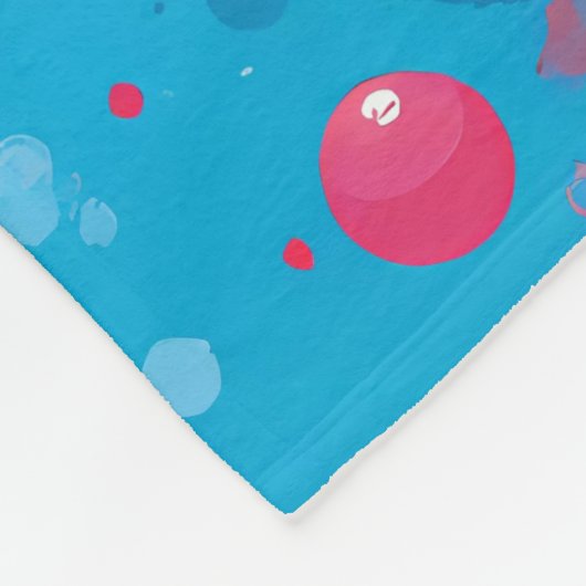 Vibranly Peace Fleece Blanket (Ecke)