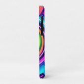 Vibranly Psychedelic Vortex Art Case-Mate iPhone Hülle (Hinten/Links)