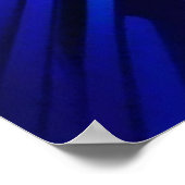 Vibranly Rainbow Eye Artwork Poster (Ecke)