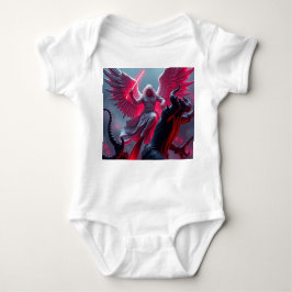 Vibranly St. Michael the Archangel Baby Jumper Baby Strampler