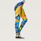 Vibranly Starry Artwork Leggings (Rechts)