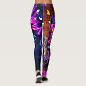 Vibranly Street Art Glow Leggings (Rückseite)