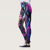 Vibranly Street Art Glow Leggings (Links)