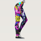 Vibranly Street Art Glow Leggings (Rechts)
