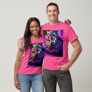 Vibranly Street Art Glow T-Shirt