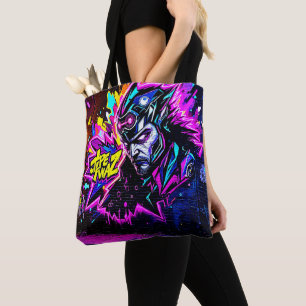 Vibranly Street Art Glow Tasche
