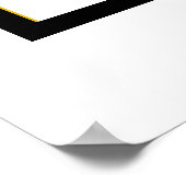 Vibranly Summer Floral Bouquet Poster (Ecke)