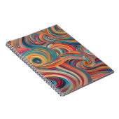 Vibranly Swirl Notebook Notizblock (Rechte Seite)