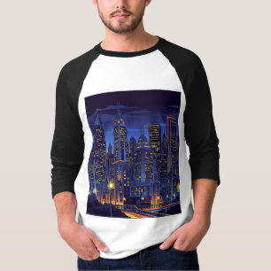 Vibranly Urban Energy Citycape * "Modern City Ni T-Shirt