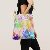 Vibranly Watercolor Floral Symphony Tasche (Von Nahem)