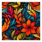 Vibrannende Extravaganza Fotodruck (Vorne)