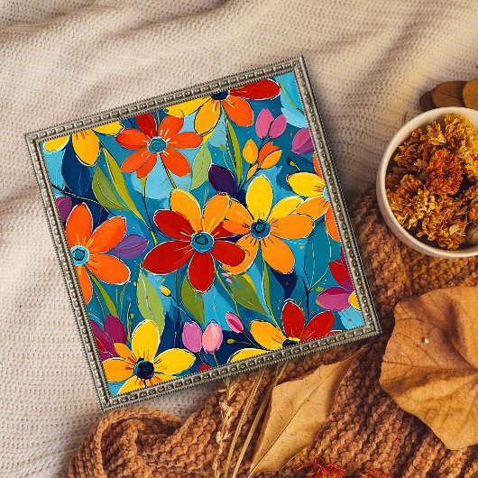 Vibrannende Extravaganza Fotodruck