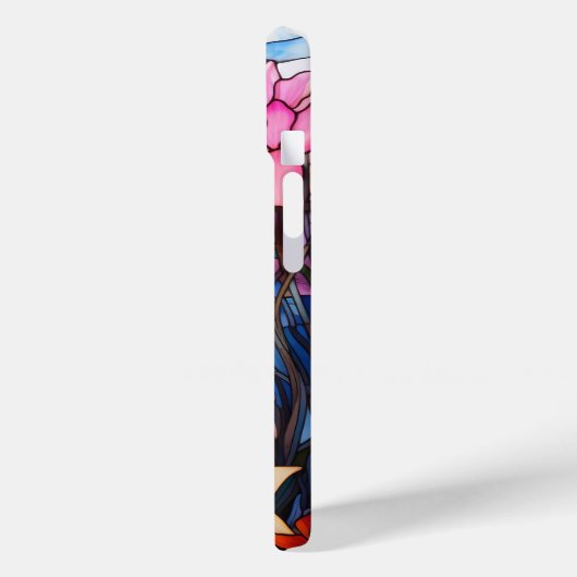 Vibrannende, verkleidete Glaskunst für Frauen Case-Mate iPhone Hülle (Rückseite / Links)