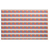 Vibranno Fiesta Folk Art Floral Muster Stoff (Fat Quarter (45,7 x 55,9 cm))