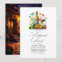 Vibrannt Fiesta Let's Taco "über ein Probe-Dinner Einladung