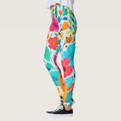 Vibrannt floral Fiesta Leggings (Links)