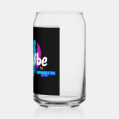 Vibrannt PrideVibe: Toast mit Regenbogenherz Dosenglas (Links)