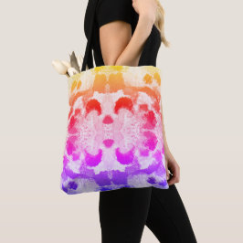Vibrannte Pastel Symmetry - Abstrakte Textur Tasche