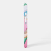 Vibrannte Pastellpapierkollektion iPhone 16 Hülle (Linke Seite)