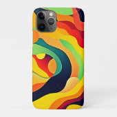 Vibrannte Wave Energy Case-Mate iPhone Hülle (Rückseite)