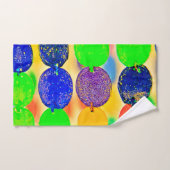 Vibranntes Bead String Design Badhandtuch Set (Handtuch)