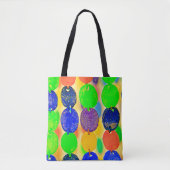 Vibranntes Bead String Design Tasche (Vorderseite)