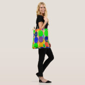 Vibranntes Bead String Design Tasche (Am Model)