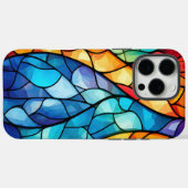 Vibranntes, festes Glas Abstrakt Case-Mate iPhone Hülle (Rückseite (Horizontal))