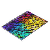 Vibranntes festes Glas Notizblock (Linke Seite)