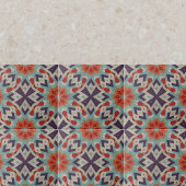 Vibranntes gestresstes Azteken-Motifs geometrische Fliese