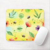 Vibranntes nahtloses Muster Mousepad (Mit Mouse)