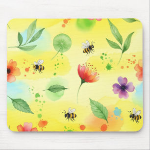 Vibranntes nahtloses Muster Mousepad
