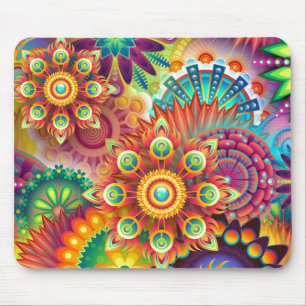 Vibrant Abstract Mousepad