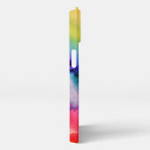 Vibrant Abstract Multicolor Watercolor Phone Case iPhone Hülle (Rechte Seite)