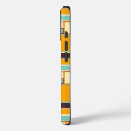 Vibrant abstract pattern with rectangles Case-Mate iPhone hülle (Rückseite / Links)