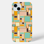 Vibrant abstract pattern with rectangles Case-Mate iPhone hülle (Rückseite)