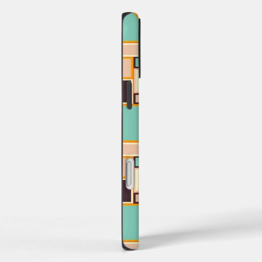 Vibrant abstract pattern with rectangles Case-Mate iPhone hülle (Rückseite / Rechts)