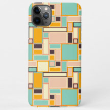 Vibrant abstract pattern with rectangles