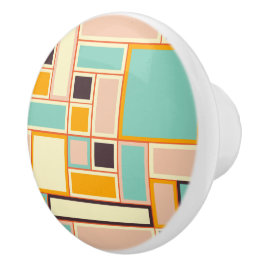 Vibrant abstract pattern with rectangles keramikknauf