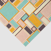 Vibrant abstract pattern with rectangles seidenpapier (Ausschnitt)