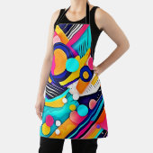 Vibrant Abstract Pop Art Schürze (InSitu)