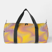 Vibrant Abstract Swirl  Duffle Bag (Rückseite)