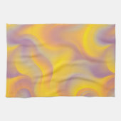 Vibrant Abstract Swirl  Geschirrtuch (Horizontal)
