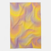 Vibrant Abstract Swirl  Geschirrtuch (Vertikal)
